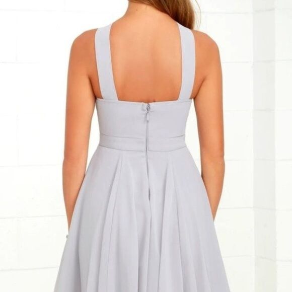 Lulu's Forevermore Skater Mini Dress size large - Picture 4 of 10